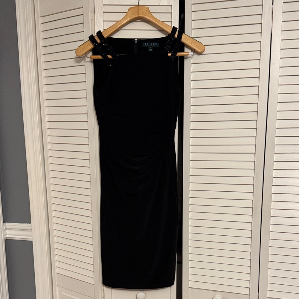 Ralph Lauren Black Sleeveless Dress